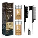 MULAFEE 2 Pack Hair Wax Stick Kit - Effortless Styling for Perfect Hair Every Time