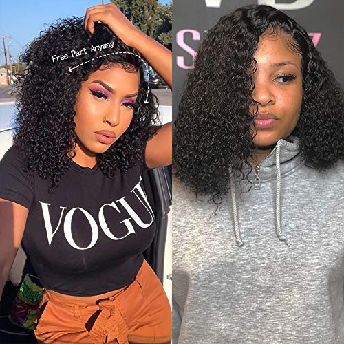 Radiant Curls Redefined: Alibeauty 13x4 Brazilian Virgin Human Hair Lace Front Wig