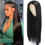 Libaute 30" Synthetic Lace Front Wig: Classic Bone Straight Style for Daily Elegance and Versatility