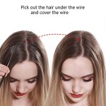 Dark Brown Hair Extensions Invisible Wire