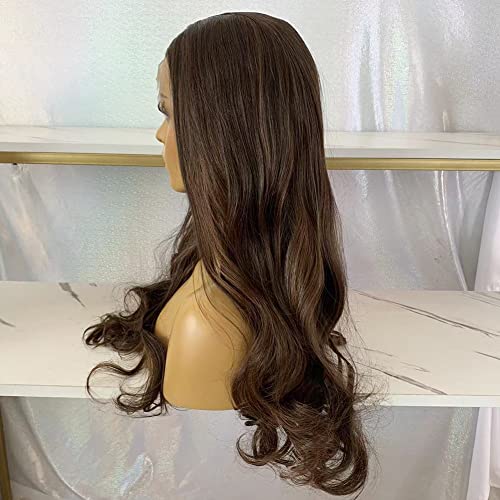 Millsy Ombre Brown Synthetic Lace Front Wigs - Effortless Elegance for Everyday and Special Occasions
