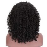 14-Inch Kinky Curly Synthetic Wigs for Black Women - Afro Beauty with Free Caps