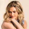 Madison Braids Butterfly Headband - Your Style with a Natural Looking Dirty Blonde Synthetic Hair Extension