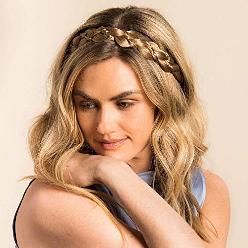 Madison Braids Butterfly Headband - Your Style with a Natural Looking Dirty Blonde Synthetic Hair Extension