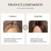 HAIRCUBE Long Dark Brown Wavy Wig - Natural Beauty Enhanced with Lace Front Technology for Comfortable and Stylish Daily Wear