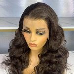 Ombre Brown Long Wavy Lace Front Wig - #2/30 Highlight, Natural Hairline, and Futura Heat Resistant Magic! 🌟✨