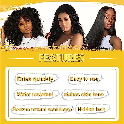Perfectly Blend Your Lace with Lace Tint Hair Mousse - Premium Melt Set for Natural-Looking Wigs