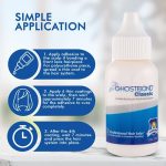 Ghost Bond Classic Adhesive: Strong-Hold Lace Wig Glue for Natural Looks, Water and Oil-Resistant, Gentle on Skin (1.3oz)