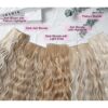 REECHO Beach Wave Clip in Hair Extensions – Achieve Perfect Waves with 5PCS 24" Dark Ash Blonde Extensions for Luxurious Volume and Natural Softness