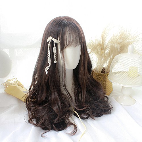 Long Curly Wig – Heat Resistant, Natural-Looking Wavy Hair for Stunning Cosplay and Costume Parties