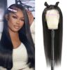 13X6 Lace Front Wigs - 30 Inch Straight Human Hair with HD Lace, 180 Density, Pre-Plucked Beauty for Black Women