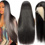 26 Inch Straight Lace Front Wigs Human Hair