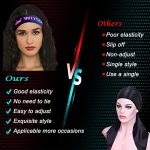 2PCS Lace Melting Bands for Effortless Wig Install - Adjustable Wig Bands for All Head Sizes