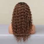 Long Wavy Ombre Lace Front Wigs - High Density, Realistic, and Stunning
