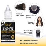 Waterproof Wig Glue Kit - Includes Remover, Hair Wax Stick, and More