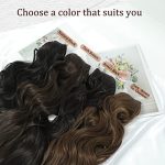 Sunny Headband Hair Extensions - Natural Wavy 20-Inch Dark Brown Hair Extensions with Secure Clips and Adjustable Fit