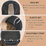 24-Inch Ombre Long Curly Wig - Natural, Comfortable, and Stylish for Women