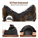 U-Shaped Long Wavy Clips in Hair Extensions - Lightweight, Secure, and Time-Saving
