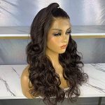 Ombre Brown Long Wavy Lace Front Wig - #2/30 Highlight, Natural Hairline, and Futura Heat Resistant Magic! 🌟✨