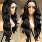 Effortless Elegance: BlackSwern Jet Black Lace Front Wig - Ready-to-Wear Beauty for Every Occasion