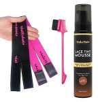 Lace Perfection Kit: Dolahair Lace Tint Mousse with 2 Melting Bands