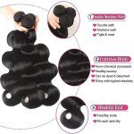 10A Brazilian Virgin Body Wave Bundles: Unleash the Beauty of Unprocessed Body Wavy Human Hair