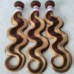 Bestsojoy Brazilian Body Wave Weave: 12A Remy Hair, P4/27 Ombre Highlights for Stunning Styles