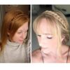 Classic Honey Blonde Synthetic Hair Braided Headband - 2 Strands, Elastic Stretch Hairpiece - Beauty Accessory for Women and Girls