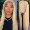 QD-Tizer's 24-Inch Blonde Lace Front Wig – Versatile Styles, Soft as Human Hair, Perfect for All Occasions