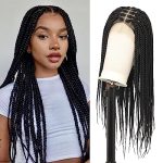 Achieve a Goddess Look with 24" Knotless Braided Lace Wig