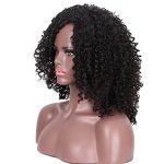 Transform Your Look with Long Natural Curly Wig - Kinky Afro Vibes, Synthetic Elegance for Daily and Party Wear