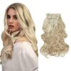 7 Pcs Clip in Hair Extensions Synthetic Full Head Curly
