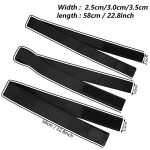 12-Piece Adjustable Wig Edge Elastic Bands - Perfect for Daily Wear or Special Occasions