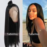 Revolutionize Your Style with TaBeWay Synthetic Lace Front Wigs: 13x4 Free Parting, Heat Resistant, and Natural 20-Inch Elegance
