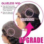 4x4 HD Transparent Lace Closure Wig - Natural Hairline, Glueless, and Versatile Styling at 18 Inches