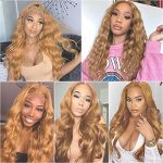 ✨ Sun-Kissed Elegance: Color 27 Honey Blonde Body Wave Human Hair - Brazilian Virgin Remy 1 Bundle for Lustrous Daily Styles! ✨