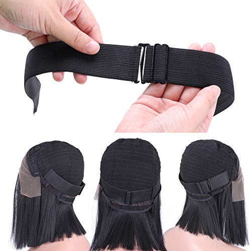 Secure Style Delight: 5Pcs Adjustable Elastic Bands for Wigs - Non-Slip Straps for Effortless Wig Fixation (3.0A-5PCS)