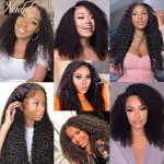 V Part Kinky Curly Wigs - No Leave Out, Beginner-Friendly, Nadula's 18-Inch 10A Afro Curly Vpart Wigs for Effortless Chic