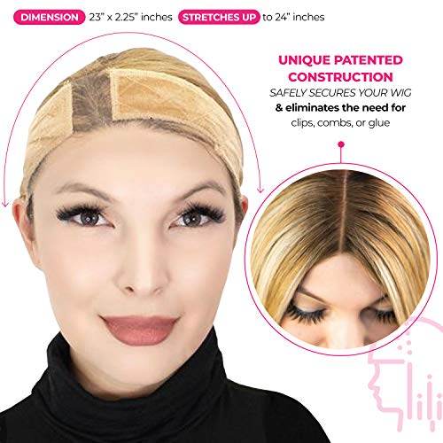 Lace Wig Grip Band for Seamless Wig Fixation - Nude, One Size
