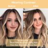 20-Inch Long Wavy Hair Extensions - Clip-Ins for Instant Volume and Length in Ash Blonde Mix Bleach Blonde