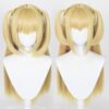 Transform into Misa Amane with Long Blonde Cosplay Wig – Perfect for Halloween and Costume Events