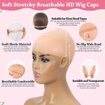 Wig Kit for Lace Front Wigs - 21 PCS, Including HD Wig Caps, Lace Melting Band, and Styling Tools
