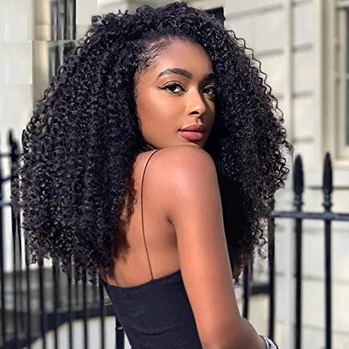 UNICE 10A Afro Kinky Curly U Part Wig – Unleash Your Natural Beauty with 1x4 Inch Leave Out and Scalp Protection