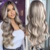QDBOWIN's Highlight Ash Blonde Body Wave Lace Front Wig: Experience the Perfect Blend of Comfort and Glamour