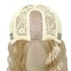 Honey Blonde Curly Wig – Natural Crimps, Deep Wave, and Comfortable Fit