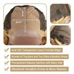 Radiant Waves: 26 Inch Honey Blonde Deep Wave Lace Front Wig - Embrace Vibrant Glamour with Brazilian Virgin Hair