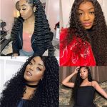Brazilian Deep Curly Transparent Lace Front Wigs - Natural, Comfortable, and Versatile 13x4 Ear To Ear Lace Frontal Wigs for Effortless Beauty