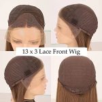 Glamorous Black Body Wave Lace Front Wig - Perfect for Daily Wear and Special Occasions, 20 Inch Heat Resistant Synthetic Wig with Middle Par