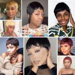 Hair Glueless Wear and Go Wig Ginger Pixie Cut Human Hair Wigs for Black Women Short