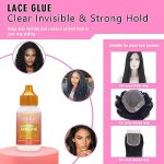 Extra Hold Lace Front Wig Glue Set - Seamless Beauty, Every Wear